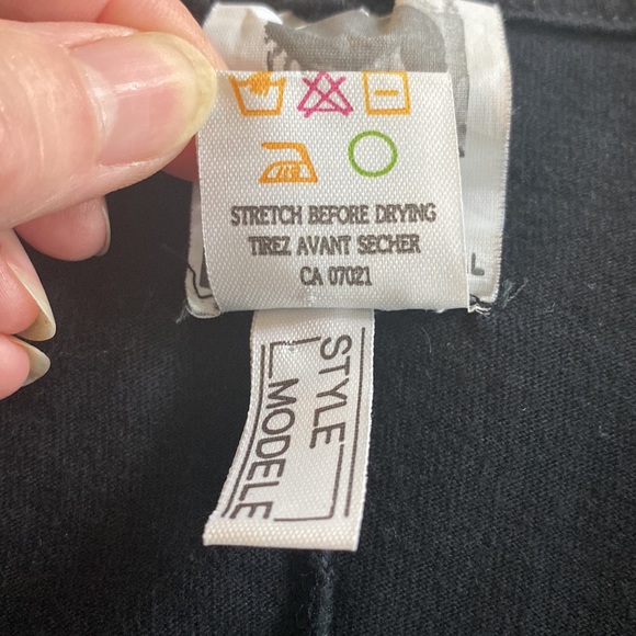 RD International ladies sheer and jersey blouse in size medium. - Picture 5 of 7